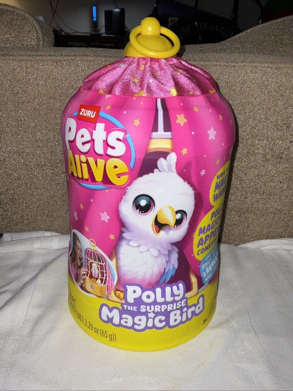 NEW ZURU PETS ALIVE POLLY THE SURPRISE MAGIC BIRD
